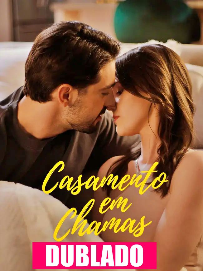 Pôster de Casamento em Chamas