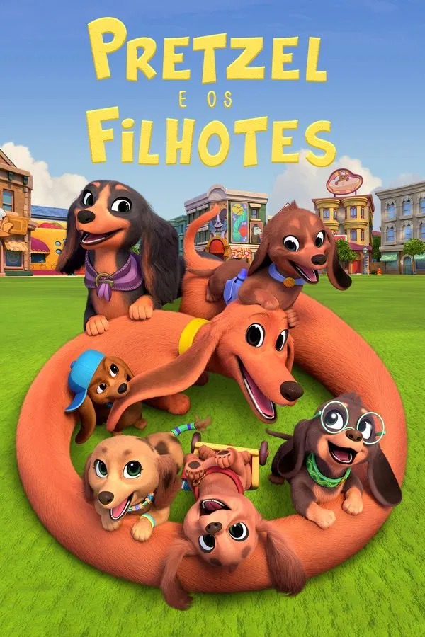 Pôster de Pretzel e os filhotes