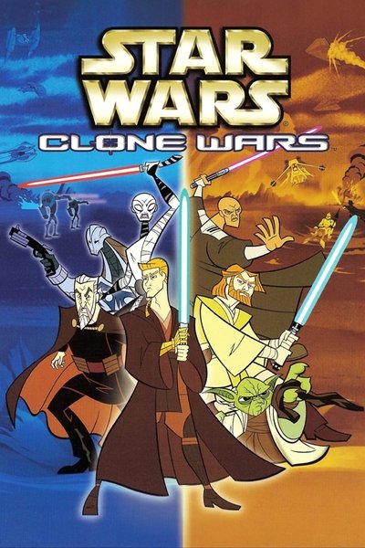 Pôster de Star Wars: Guerras Clônicas