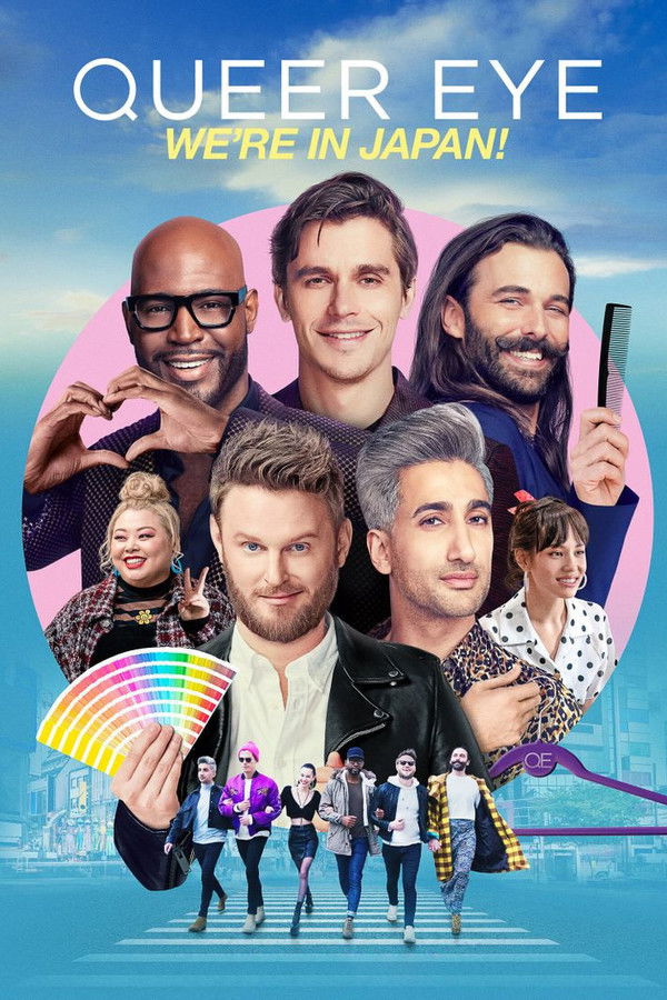 Pôster de Queer Eye: Luz, Câmera, Japão!