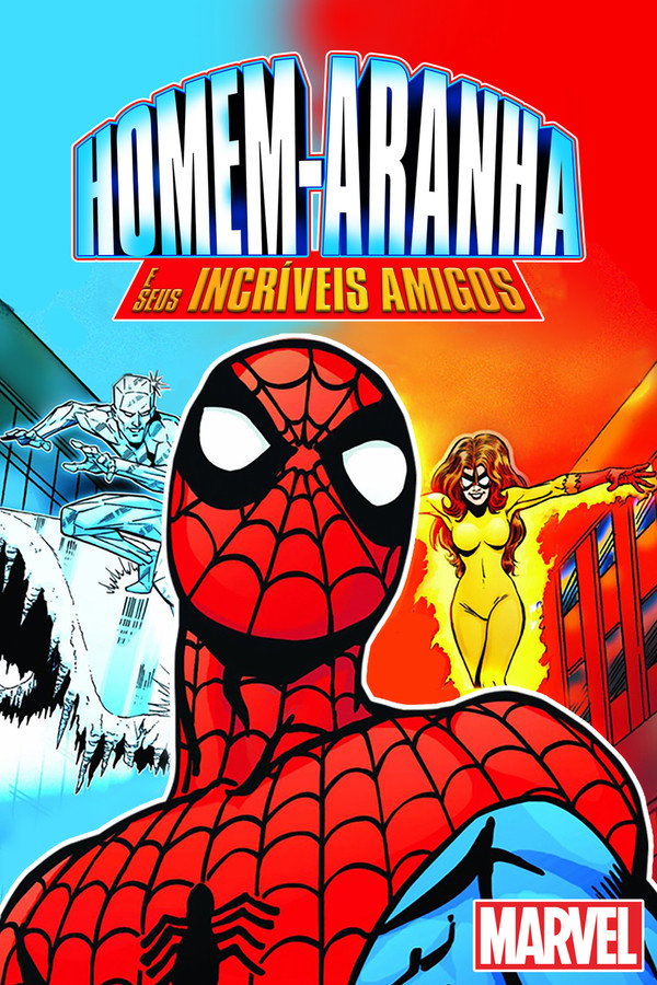 Pôster de Homem Aranha E Seus Incríveis Amigos