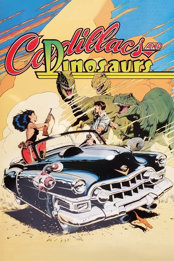 Pôster de Cadillacs E Dinossauros