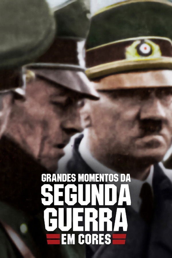 Pôster de Grandes Momentos Da Segunda Guerra Em Cores