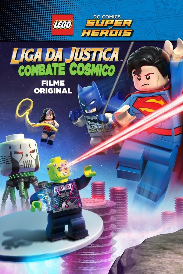 Pôster de Liga Da Justiça O Combate Cósmico