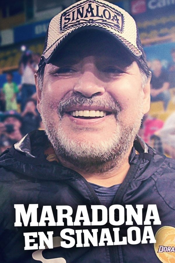 Pôster de Maradona No México