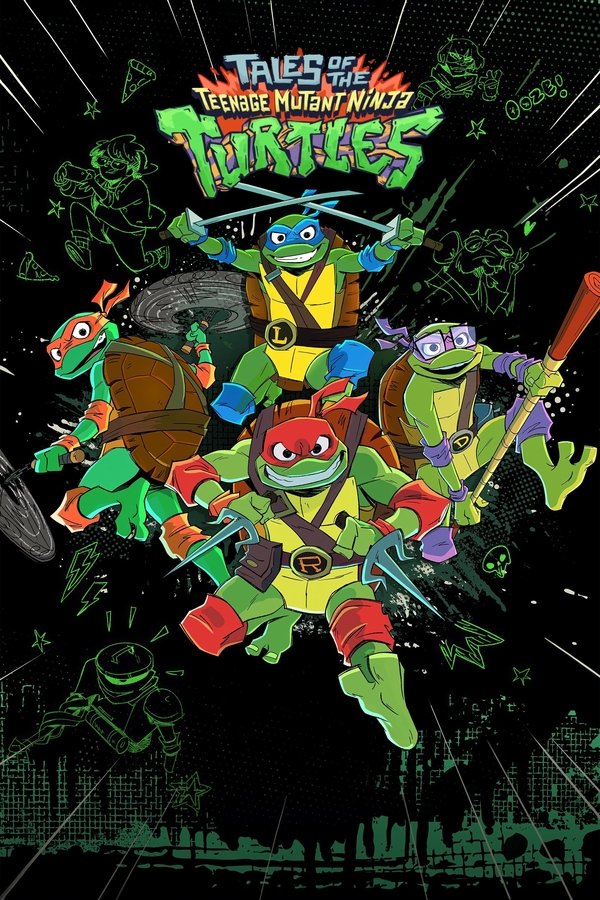 Pôster de Tartarugas Ninjas: Histórias Mutantes