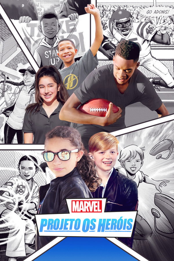 Pôster de Projeto Os Heróis Da Marvel