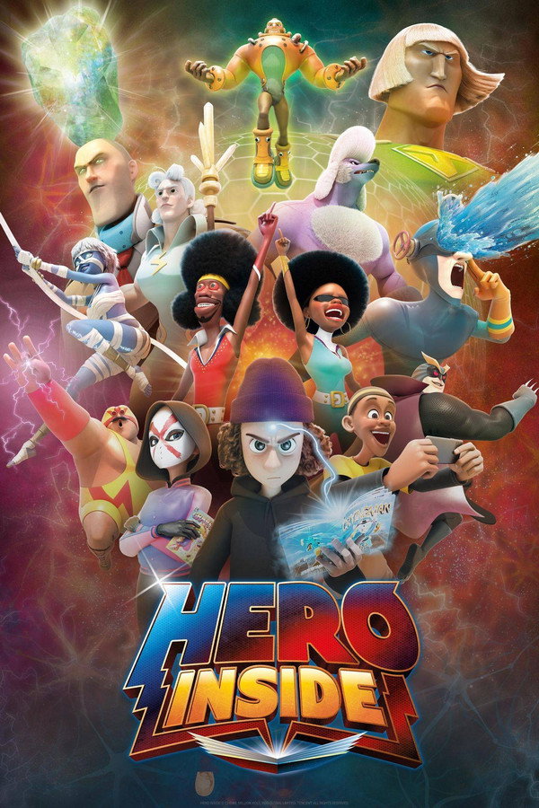 Pôster de Heróis Por Dentro