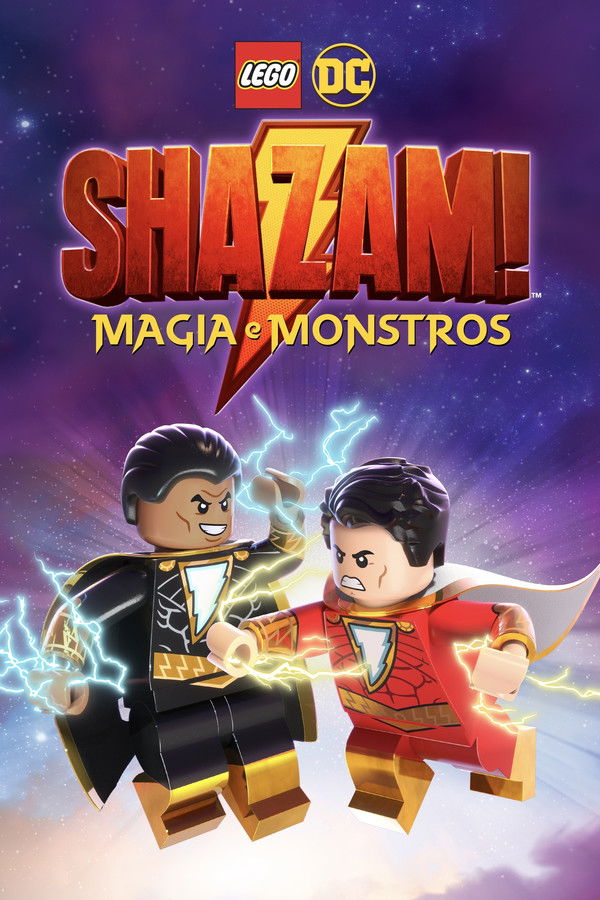 Pôster de O DC Shazam Magia E Monstros