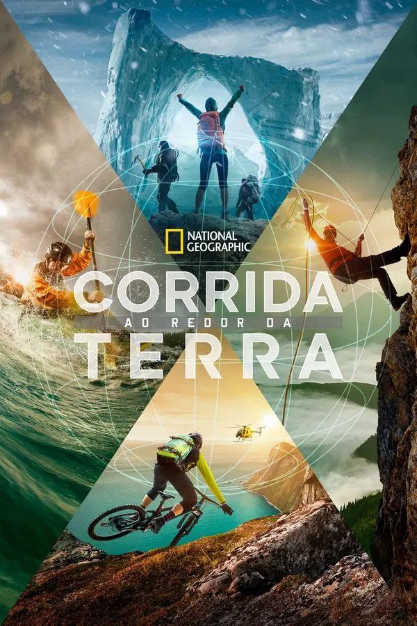 Pôster de Corrida ao Redor da Terra