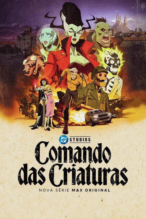 Pôster de Comando das Criaturas