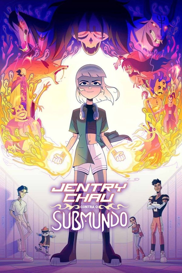 Pôster de Jentry Chau contra O Submundo